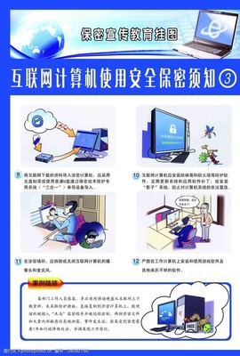 保密須知圖片素材 筑牢互聯網安全服務的視覺防線